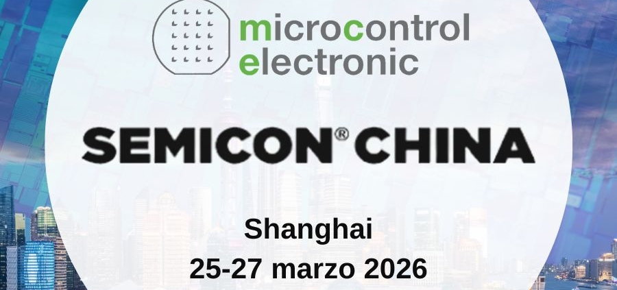 Microcontrol Electronic vola in Oriente per il SEMICON China 2026