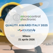Microcontrol Electronic sponsor dei Quality Award Italy 2025 Microcontrol Electronic sponsor dei Quality Award Italy 2025